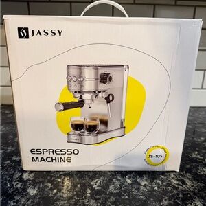 Jassy Silver Espresso Machine